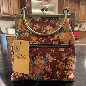 Patricia Nash Novella Vintage Botanical 10th Anniversary Purse